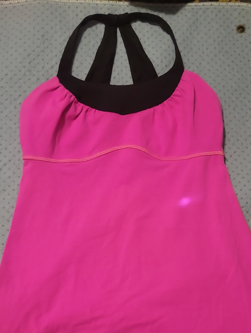 Lululemon Neon Pink Scoop Neck Tank